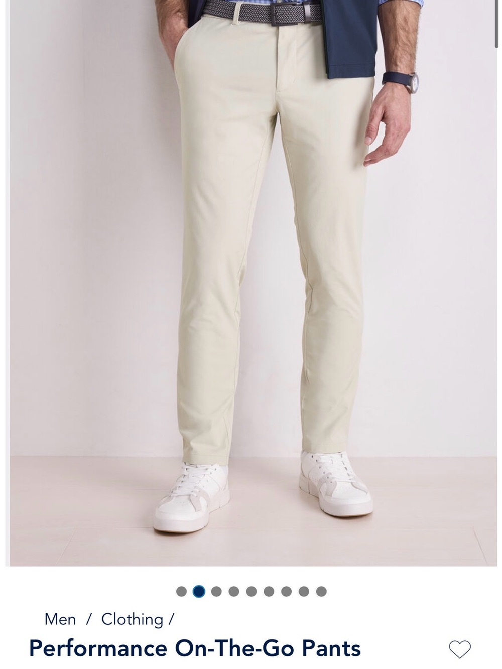 Vineyard Vines Men's Performance Chinos - Stone 28x32